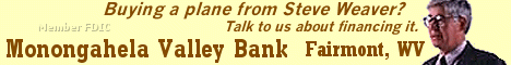 The folks down at my local bank have financed lots of the planes I've sold. They are fair and easy to deal with, and I hope you'll give them a chance to finance a plane for you.