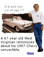 From 2007: 50 years ago this week, Steve Weaver drove out of the showroom in his brand-new 1957 Chevy convertible.